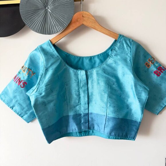 BEAUTY+BRAIN HAND WORK BLOUSE - Picture 5 of 5